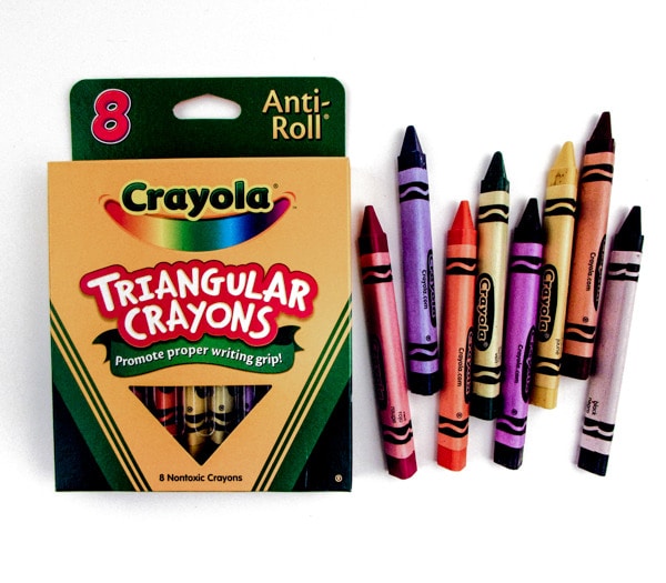 Triangle Crayons 4