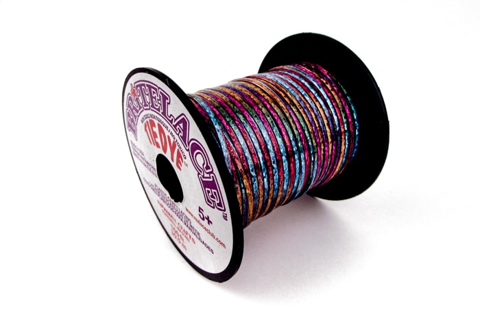 Tie Dye Plastic Lacing ( Boondoggle / Gimp ) - J&J Crafts