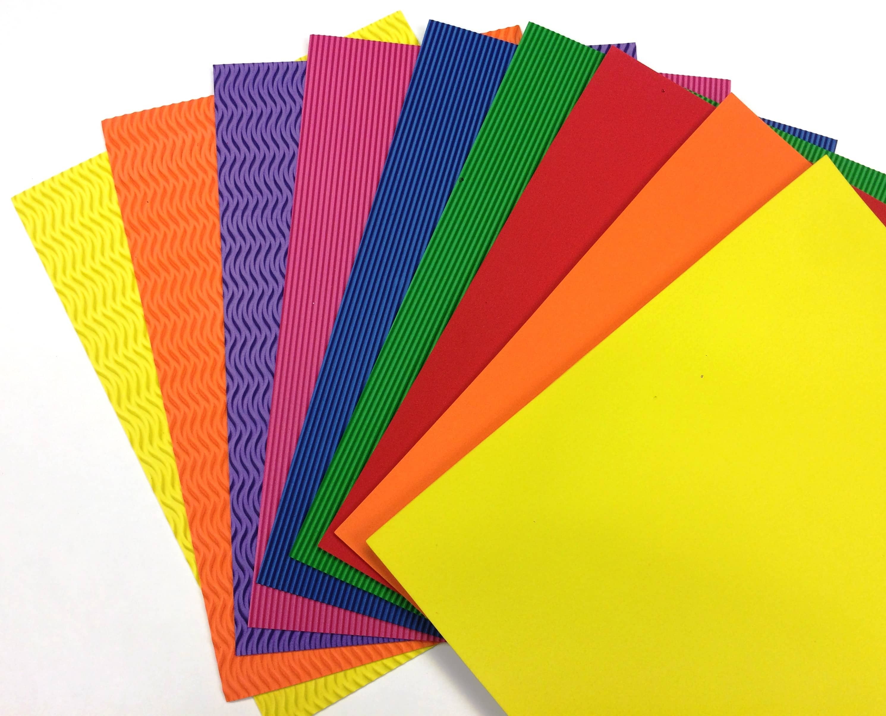 Creativity Street Foam Sheets 12 x 18 Pack Of 10 Assorted Colors