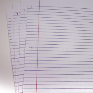 Lined Paper Refill