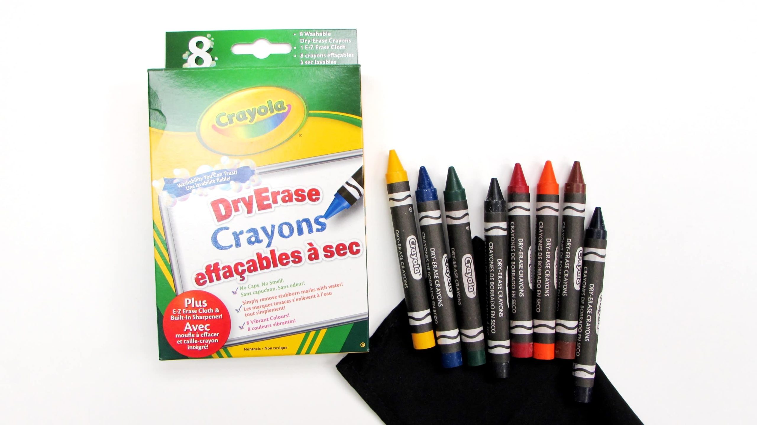 Crayola Dry Erase Crayons Assorted Colors Pack Of 8 Crayons