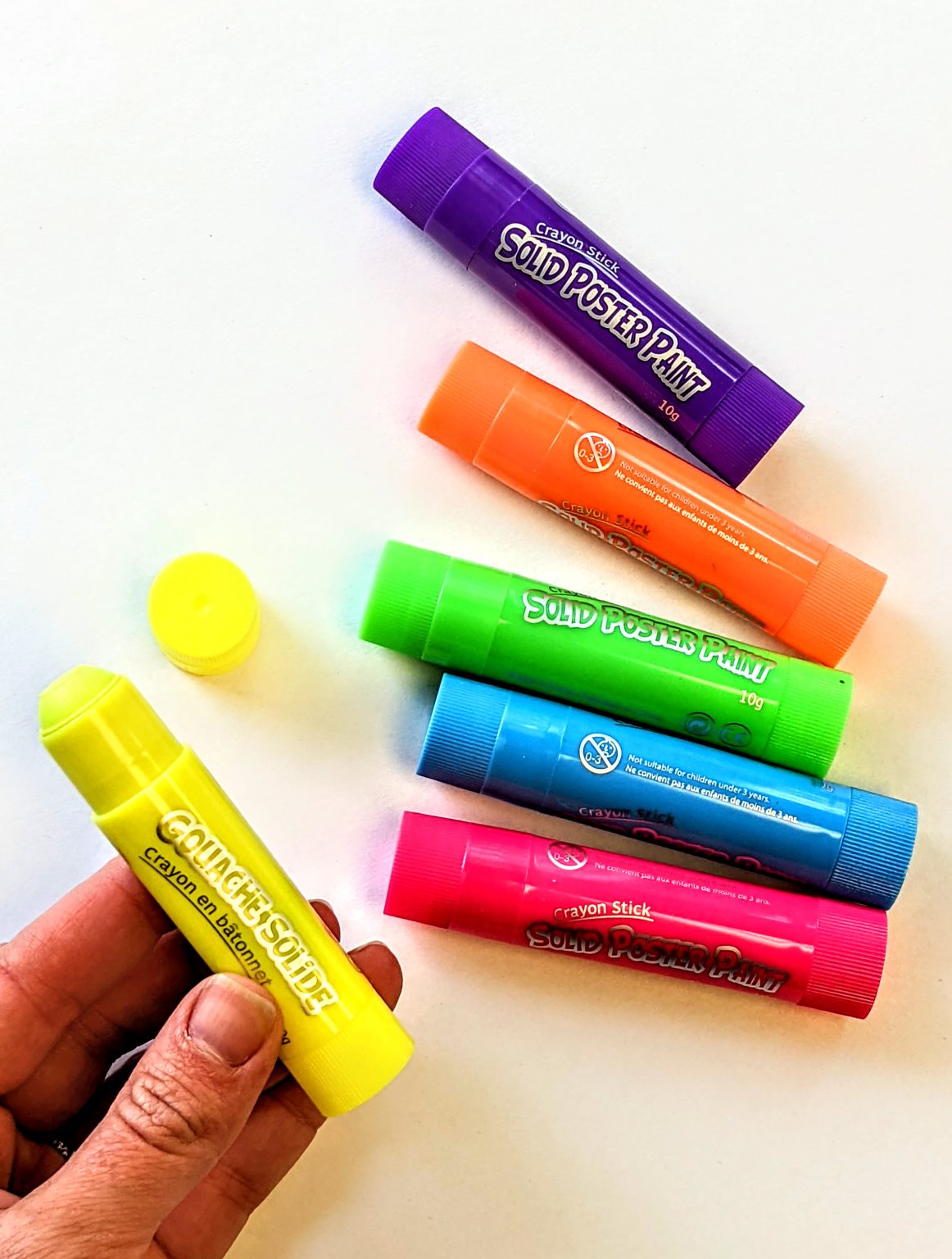 Chunky Crayon Sticks J&J Crafts