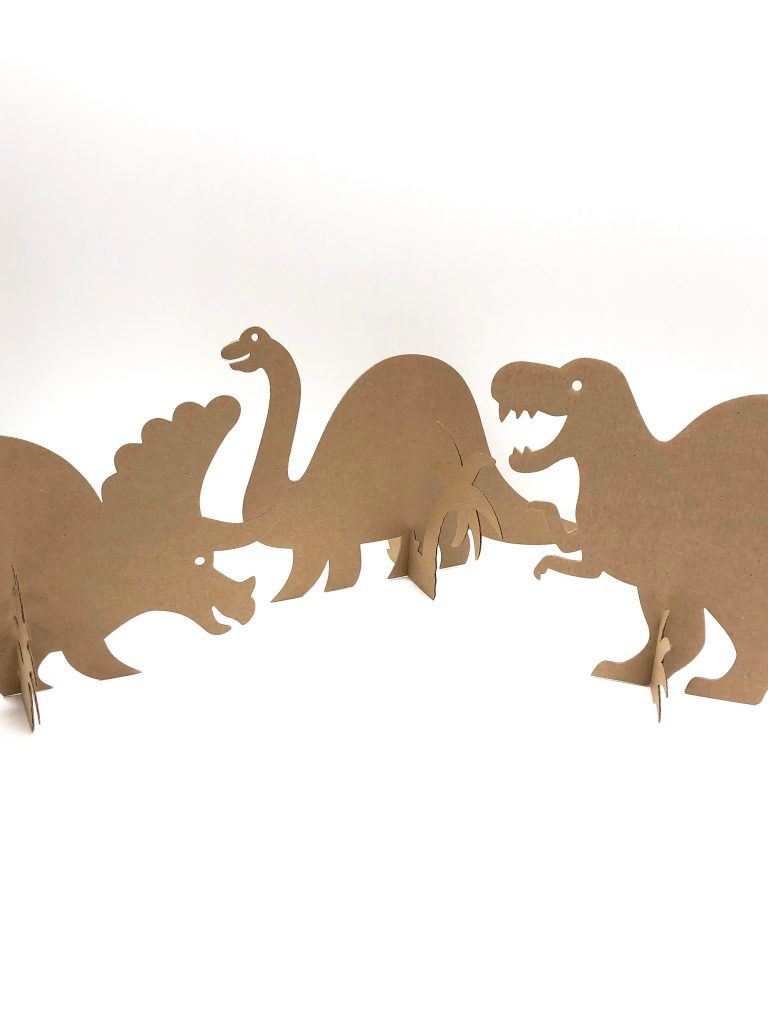 Cardboard Dinosaur Template