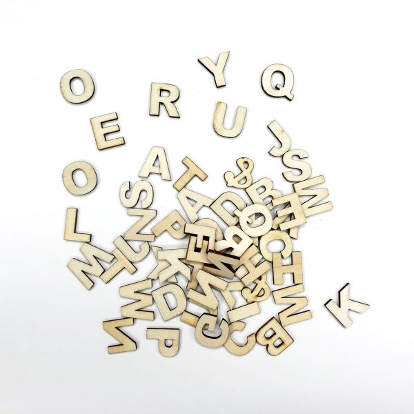 Wood Letters J&J Crafts