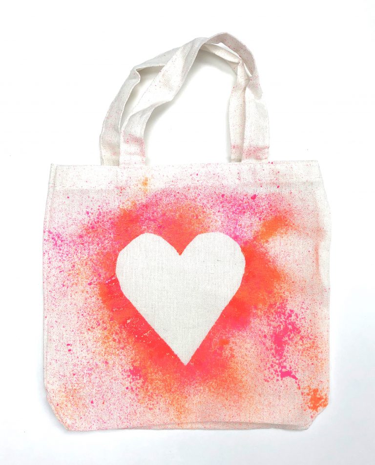 Nature Spray Paint Art Tote Bag