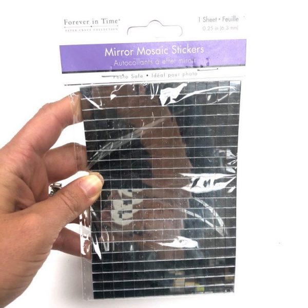 Mirror Mosaic Stickers J&J Crafts