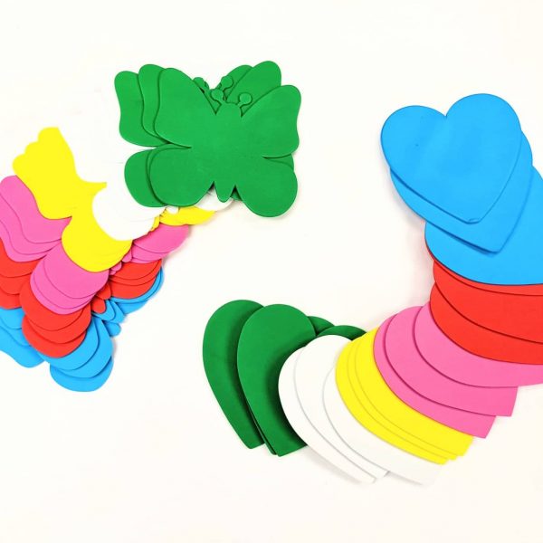 Jumbo Foam Shapes J&J Crafts