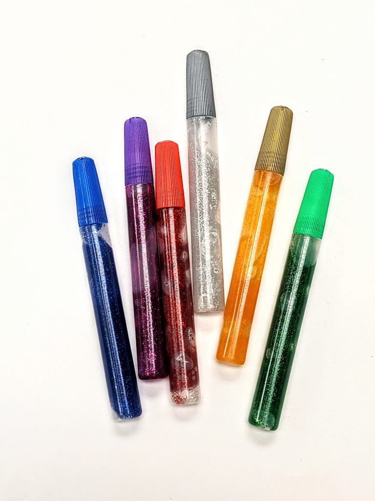Glitter Glue Tube J&J Crafts