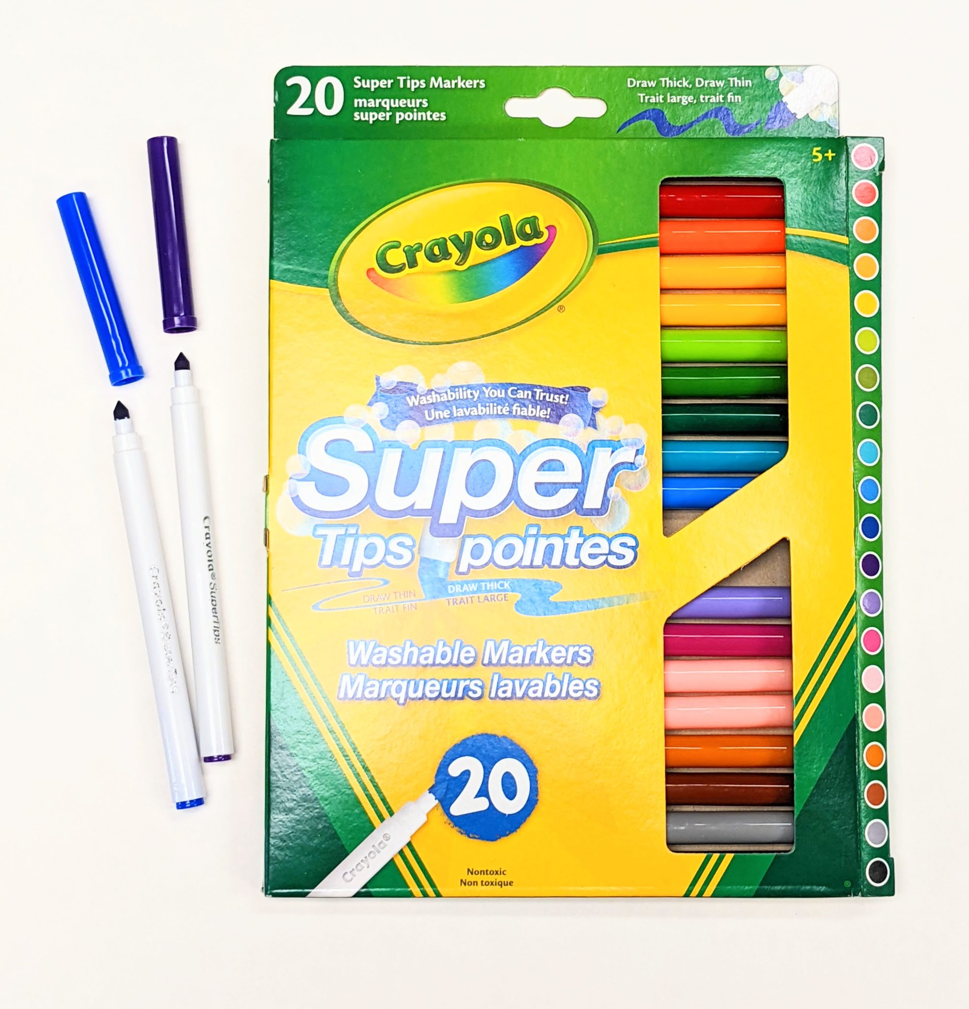 Super Tips Washable Markers J&J Crafts